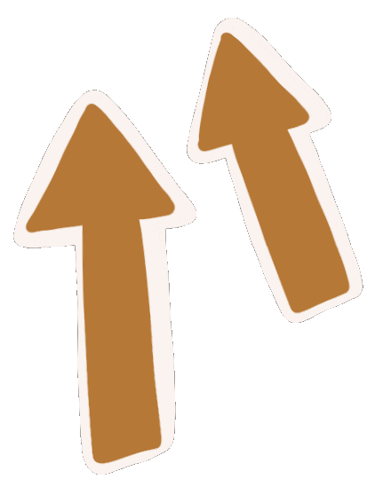 jusebox arrow jusebox Sticker