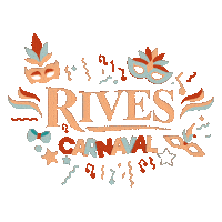 RIVES carnaval teatro gintonic andalucia Sticker