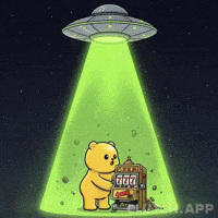To The Moon Panda GIF by Kanpai Pandas