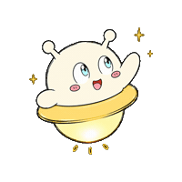 copernix alien uchupedia uchupediaofficial 宇宙のテルコ Sticker