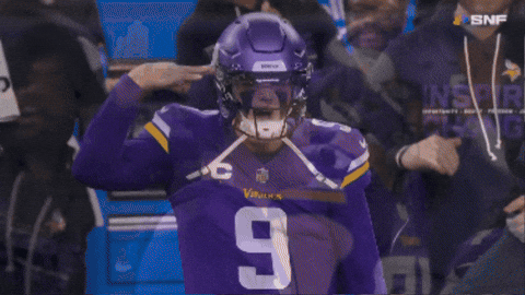 Celebration Mccarthy GIF by Minnesota Vikings