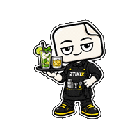 Bar Drinks Sticker by ZTIKIX