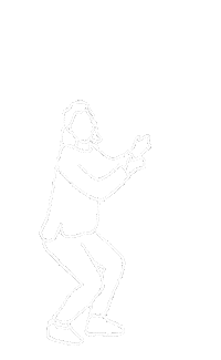 Happy Ghost Sticker