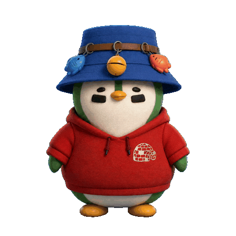 Penguin Saluting Sticker by Zaddy