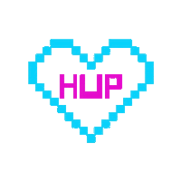 Heart Love Sticker by HUPChallenge