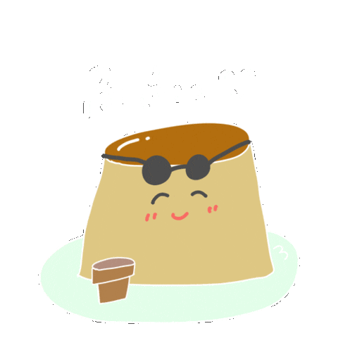 Pudding ぷりん Sticker