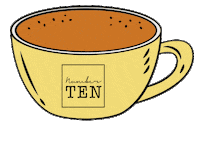 numbertencuracao coffe barista curacao latte art Sticker