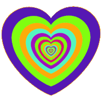 i love you hearts Sticker