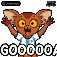 Excited World Cup Sticker by VeeFriends