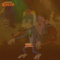 Halloween Ghost GIF by Chhota Bheem