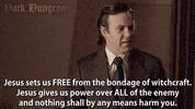 Ttrpg Preacher GIF by zoefannet