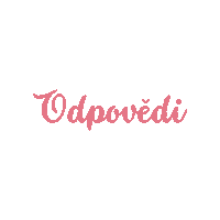 Odpovedi Sticker by Rozbité Prasátko