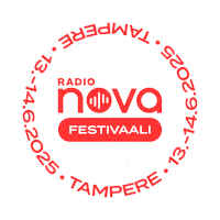tamperetalo festivaali radio nova radio nova festivaali radionovafestivaali Sticker