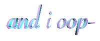 txtlore and i oop Sticker by mess