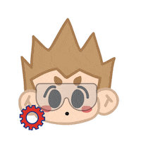 ASTARSG wow what omg shock Sticker