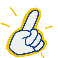 acvancouver point finger alexander college ac vancouver Sticker