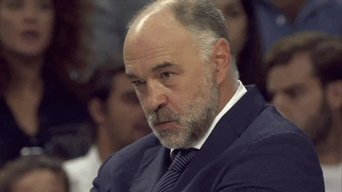 serious real madrid GIF by ACB