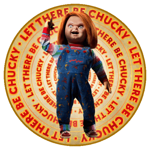 Halloween Chucky Sticker by USA Network