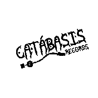 CatabasisRecords logo metal vinyl vinyls Sticker