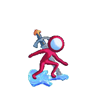 Surf Sticker by KONAMI