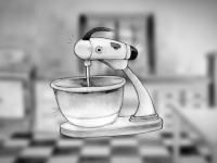 Baking Helen Keller GIF by caitcadieux