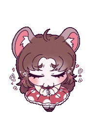 Kobi0w0 please kobi pien おねがい Sticker