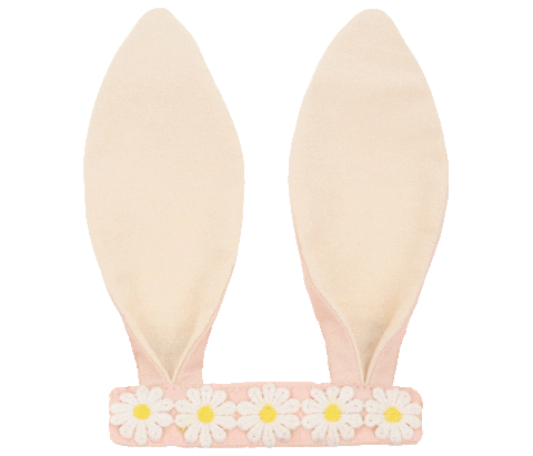 Flowers Bunny Sticker by Meri Meri