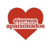 Dia Dos Namorados Heart Sticker by Elo7