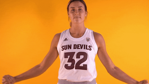 Womens Basketball GIF by Sun Devils