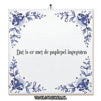 Wijsheid Leren Sticker by Tegelspreuken.nl