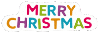 CampaignWORKS christmas xmas merry christmas merry Sticker