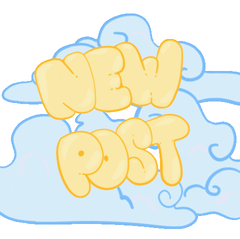 cloudysunflowrs new post clouds cloudysunflowrs Sticker
