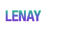 colors lenay chantelle Sticker