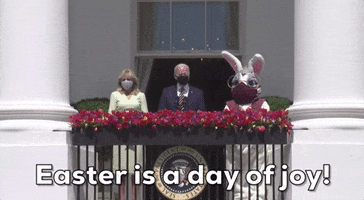 Joe Biden Easter GIF by GIPHY News