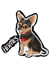 Dog Howling Sticker