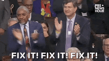 Fix It State Of The Union GIF by PBS NewsHour