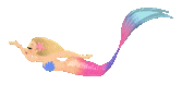 Pool Party Mermaid Swimming Sticker by Mermaid_Lux