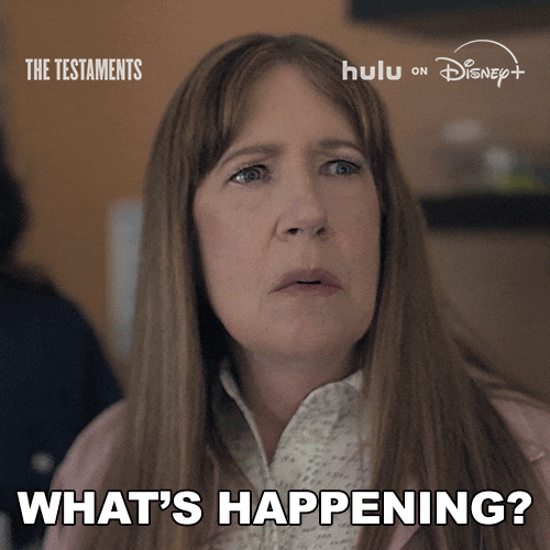 Whats Happening The Testaments GIF by HULU