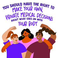 Womens Rights Feminist Sticker by INTO ACTION