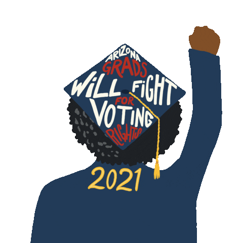 Graduating Rise Up Sticker by Creative Courage