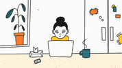 oioliv animation work home fly GIF