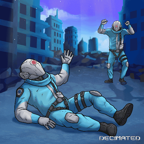 Crypto Crying GIF by Decimated