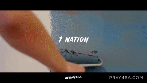South Africa Love GIF by #PRAY4SA