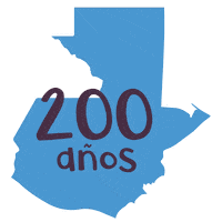 simulstudio minimal guatemala guate septiembre Sticker