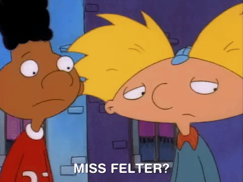 hey arnold nick splat GIF