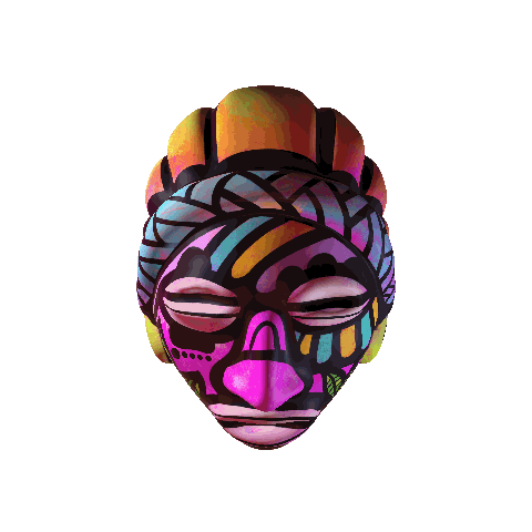 Skull Calavera Sticker