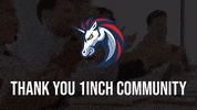Community Thank You GIF by 1inch