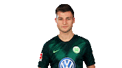 robin knoche hello Sticker by VfL Wolfsburg