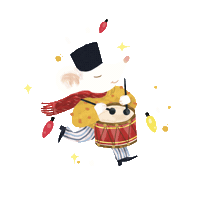Feliz Navidad Christmas Sticker