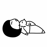 gentlewombat dog sleep sleeping chibi GIF